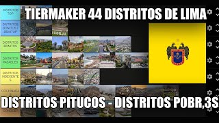 TIERMAKER DISTRITOS DE LIMA [upl. by Con906]