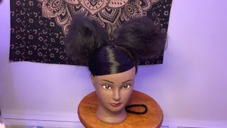 5 CUTE HAIRSTYLES ON MANNEQUIN DOLL [upl. by Zanas453]