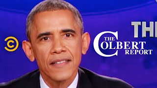 The Colbert Report  President Obama Delivers The Decree [upl. by Luwana]