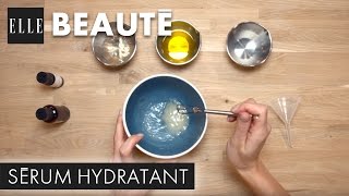 DIY  Comment faire un sérum hydratant I ELLE Beauté [upl. by Ydor933]