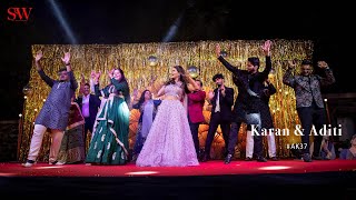 Brides Family Performances  Karan amp Aditi   AK37 [upl. by Htebi]