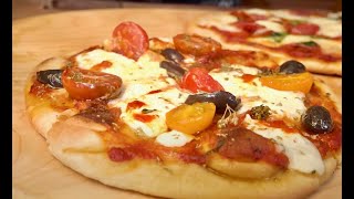 Easy Pita Bread Pizza  Christine Cushing [upl. by Wilmar]