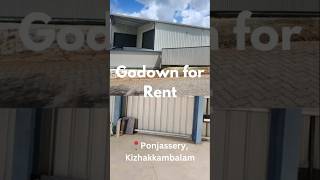 Godown for Rent at Ponjassery Kizhakkambalam Ernakulam [upl. by Enomsed]