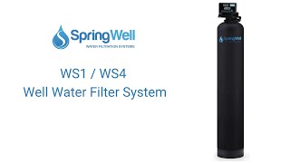 Installation Guide  Springwells Whole House Well Water Filter System WS1 WS4 [upl. by Apfel]