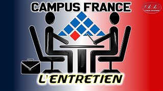 Campus France  LEntretien  quot une simple formalité quot [upl. by Anot]