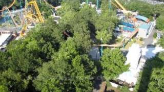 Acrophobia onride HD POV Six Flags Over Georgia [upl. by Aseuqram]