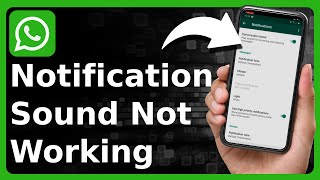 How To Fix WhatsApp Notification Sound Not Working On Android [upl. by Needan]