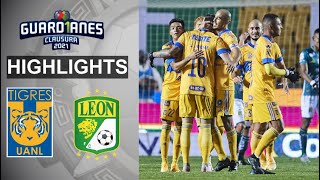 Guard1anes 2021 I Tigres vs Leon  Highlights I Round 1 [upl. by Kroo]