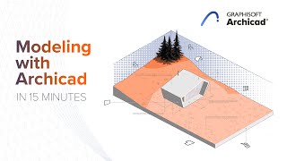 Modeling with ARCHICAD in 15 minutes [upl. by Eked176]