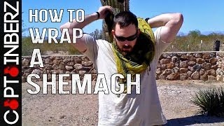 How to Wrap  Tie a Shemagh HD [upl. by Carrelli]