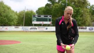 Tips from Jennie Finch How to Grip Different Pitches [upl. by Selyn]