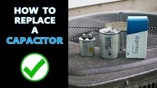 How to Replace a Furnace or AC Capacitor [upl. by Yerag]