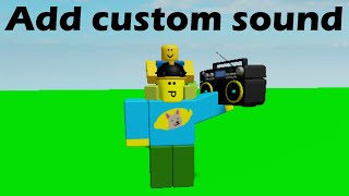 ROBLOX Studio  How to add custom sound into your game [upl. by Jermaine]