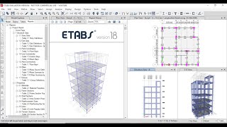 1 ETabs Complete Tutorial of residential building [upl. by Algar]