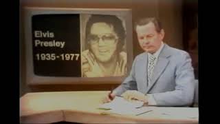 Elvis Presley News Report of his death  August 16 1977 [upl. by Violeta334]