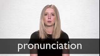 How to pronounce PRONUNCIATION in British English [upl. by Amabil756]