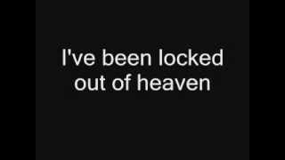 Locked Out of Heaven  Bruno Mars  Lyrics [upl. by Vincentia]