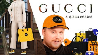 Gucci Off the Grid  Grimcookies x Gucci  CC pack reveal  more [upl. by Halyak]