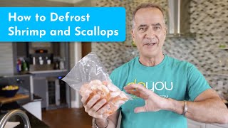 How to Defrost Shrimp and Scallops [upl. by Anallij]