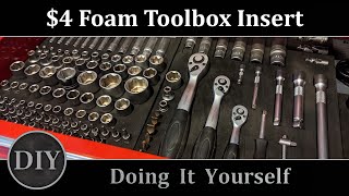 DIY Foam Toolbox Organizer for 4 [upl. by Reuven653]