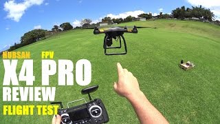 HUBSAN X4 PRO H109s FPV GPS QuadCopter Drone Review  Part 2  Flight Test Pros amp Cons [upl. by Fitzhugh]