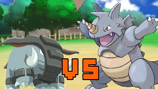 Donphan vs Rhydon  SPORE [upl. by Tomchay]