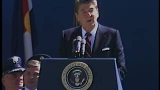 President Reagan’s Remarks at the USAF Academy Graduation on May 30 1984 [upl. by Vivyanne]