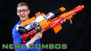 NERF COMBOS  RHINOFIRE [upl. by Eedissac]