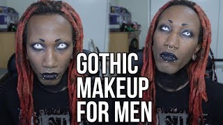 Gothic Makeup for Men fast amp easy [upl. by Sherj]