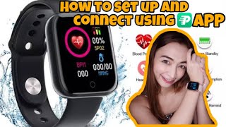 How to Set Up Smart Watch using Mobile App  FIT PRO TUTORIAL  REVIEW [upl. by Alard]