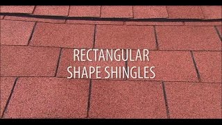 Installing rectangular roof shingles [upl. by Kittie]