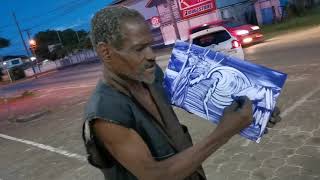 Amazing Street Artist From Suriname [upl. by Negeam]