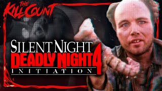 Silent Night Deadly Night 4 Initiation 1990 KILL COUNT [upl. by Needan]