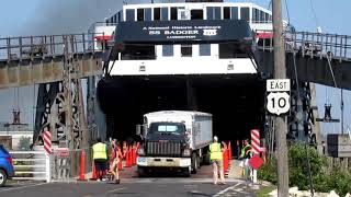 SS Badger car ferry from Manitowoc to Ludington [upl. by Sido637]