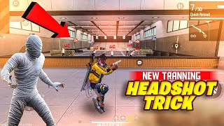 NEW  ONE TAP  HEADSHOT TRICK  FREE FIRE NEW HEADSHOT TRICK amp SETTINGS [upl. by Hughmanick]