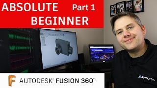 Fusion 360 Tutorial for Absolute Beginners— Part 1 [upl. by Hebner]