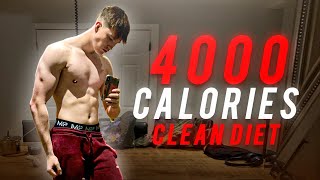 4000 Calorie Clean Bulking Diet For Gaining Muscle [upl. by Lertsek]