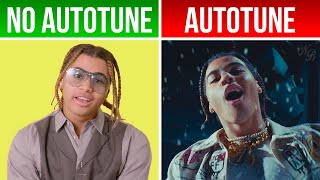 24kGoldn Coco  AUTOTUNE vs NO AUTOTUNE Genius [upl. by Annahtur]