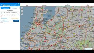 Viamichelin routeplanner  Route maken [upl. by Ayotas]