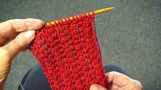 ONE ROW ANYTHING STITCH KEYHOLE SCARF [upl. by Chita]