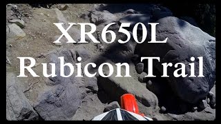 XR650L The Rubicon Trail in 10 minutes [upl. by Baiel]