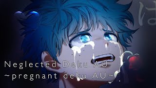 Neglected Deku AU🖤💚🥀•secret relationship✨•pregnant deku au✨MHABNHA textingstory MOVIE🎥 [upl. by Jairia]