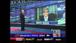 CNN Election Night 2004  Complete Coverage 105 hours [upl. by Eladnyl180]