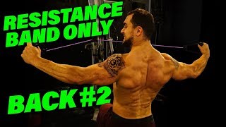 Intense 5 Minute Resistance Band Back Workout 2 [upl. by Raviv]