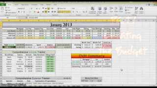 How to Make a Budget in Excel  Part 1 [upl. by Gitt70]