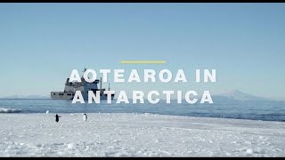 Royal New Zealand Navy HMNZS Aotearoa in Antarctica [upl. by Asirahc]