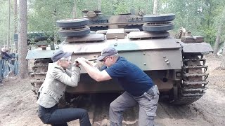 Starting the Stug III at Militracks 2019 [upl. by Rissa646]