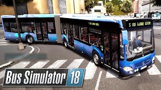 Autobus przegubowy  Bus Simulator 18 11 [upl. by Uaerraj]