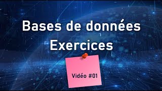 Base de données  Exercice 01  Comprendre les cardinalités [upl. by Otineb315]