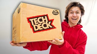 TECH DECK SENT ME A BOX [upl. by Atiuqal]